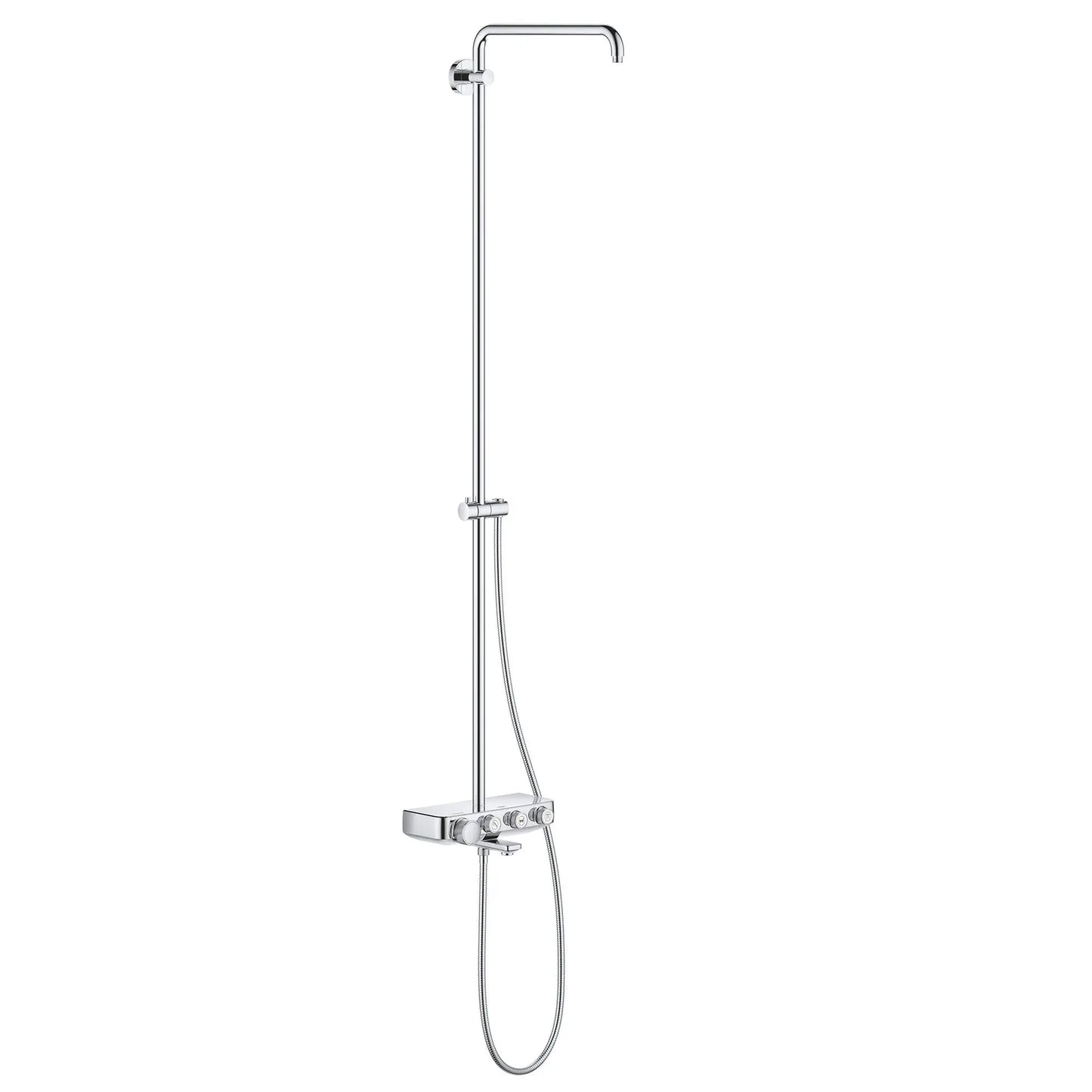 GROHE 26512000 Euphoria Thermostatic Tub/Shower System - Chrome
