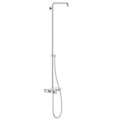 GROHE 26512000 Euphoria Thermostatic Tub/Shower System - Chrome