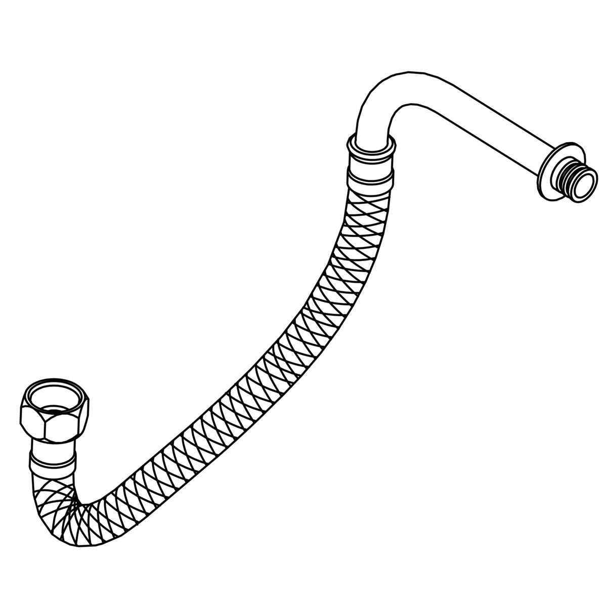 KOHLER Hose, Water Inlet 6", K-1394470