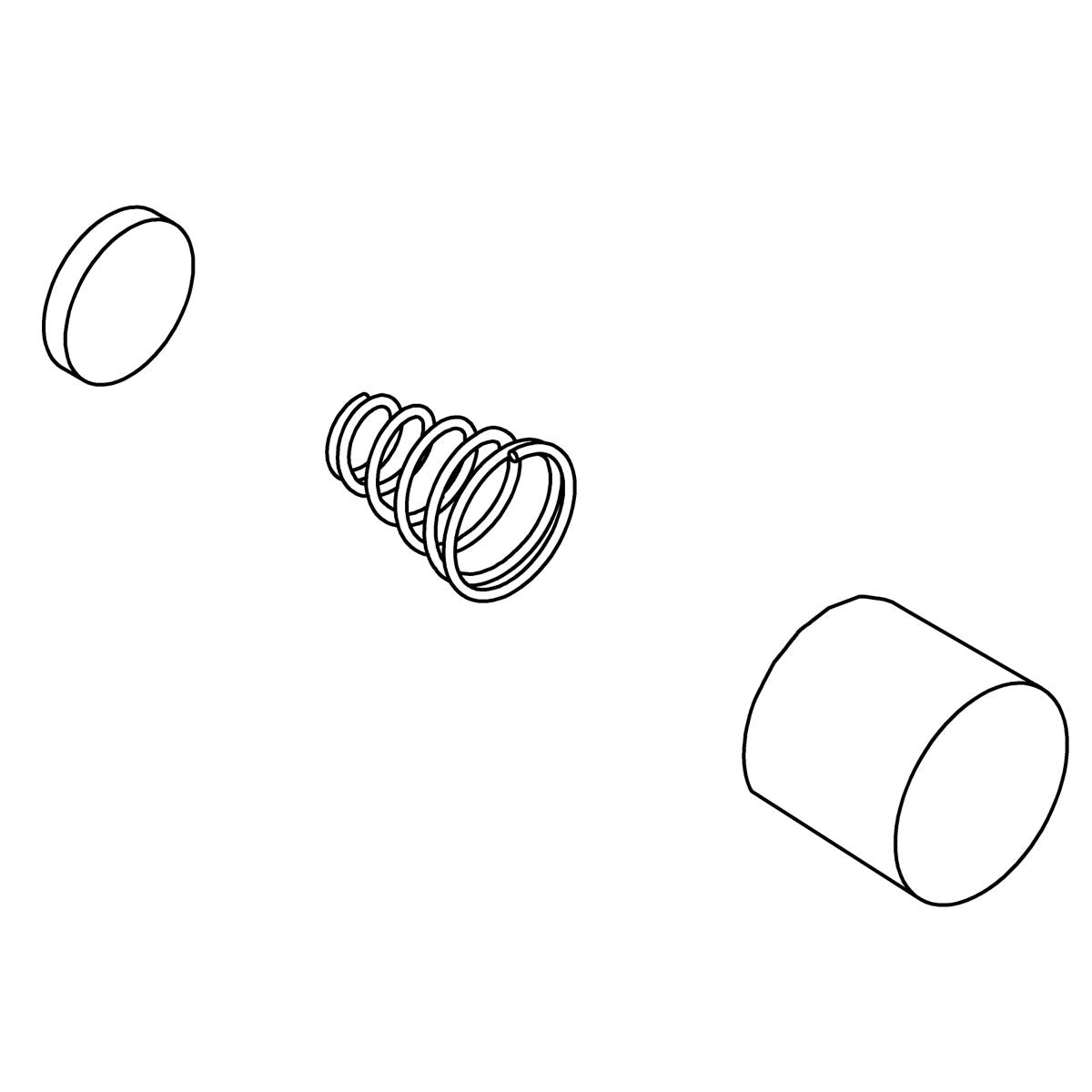 KOHLER Clicker Cap Assembly, K-1395972