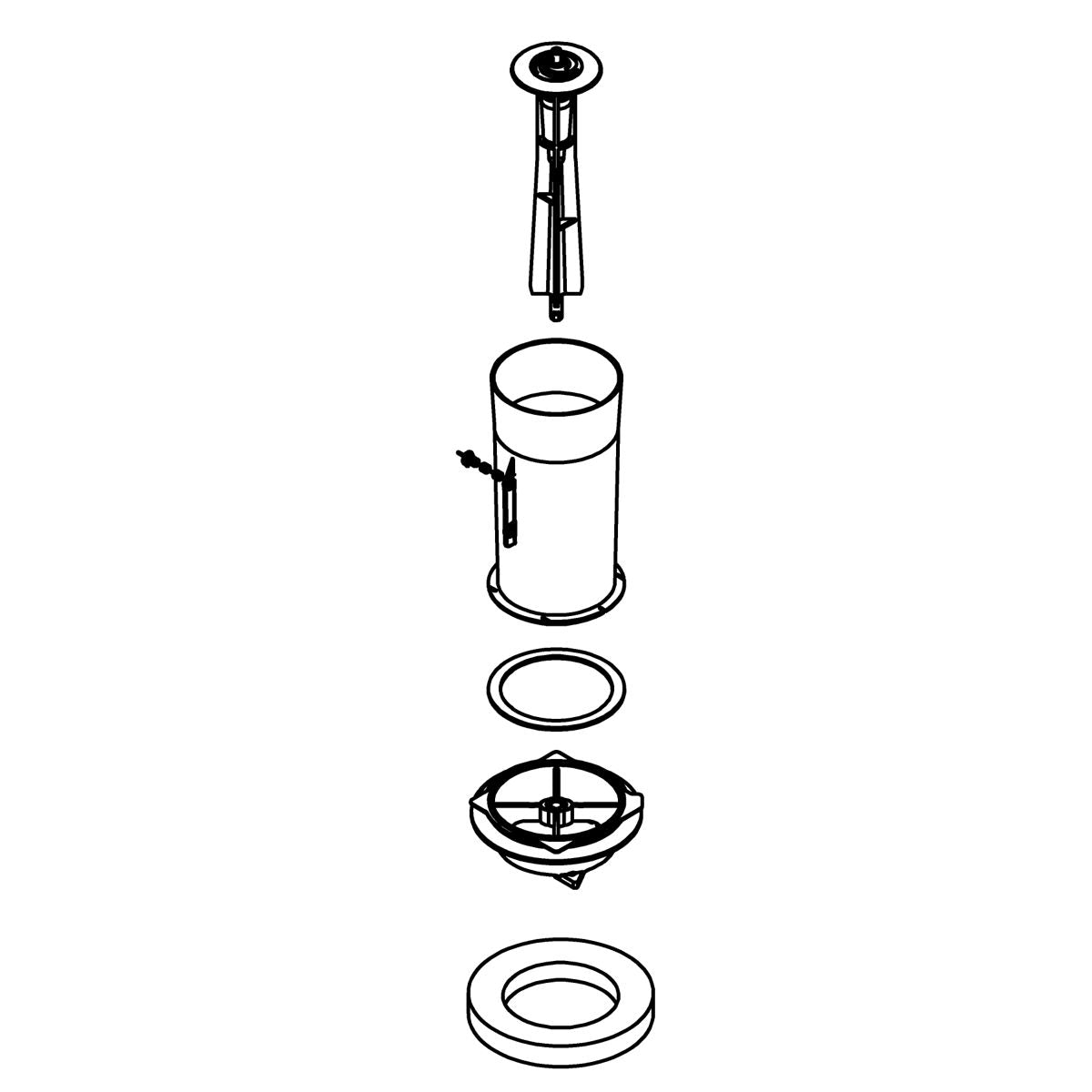 KOHLER Canister Valve Assembly, Service Kit, K-1396676