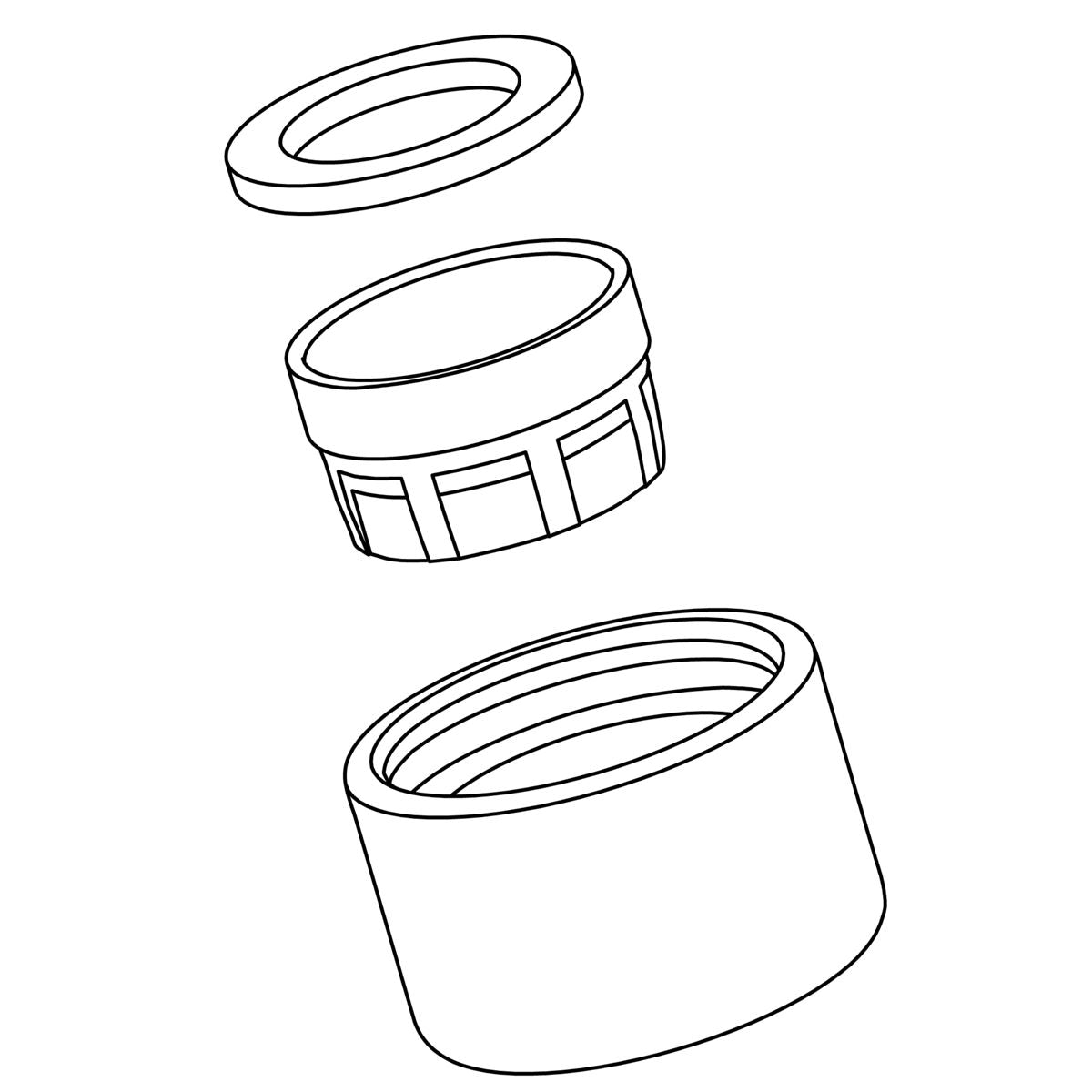 KOHLER Aerator Kit - Polished Chrome, K-1396839-CP