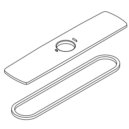 KOHLER Escutcheon, Kit - Vibrant Stainless, K-1396840-VS