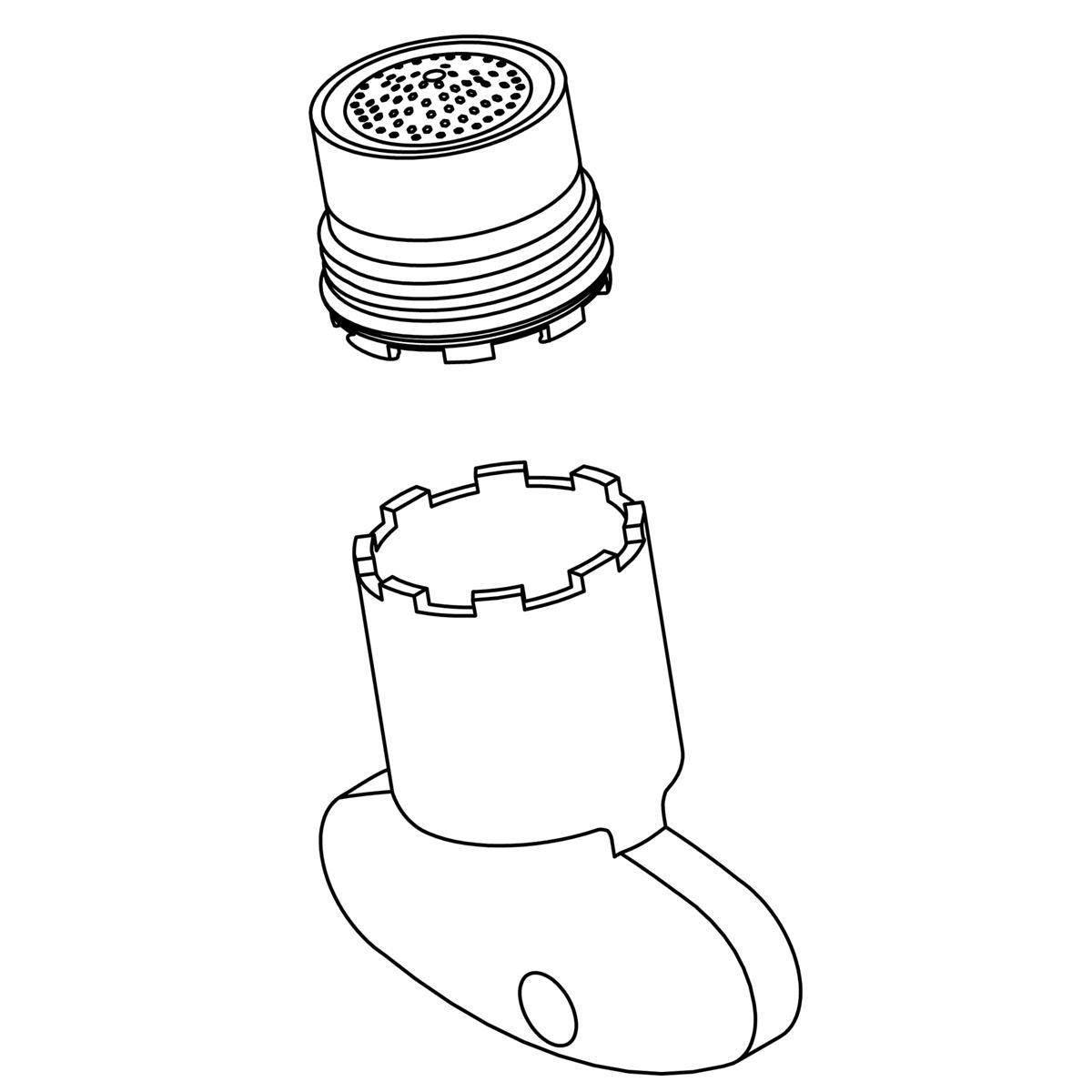 KOHLER Aerator Kit, K-1396890