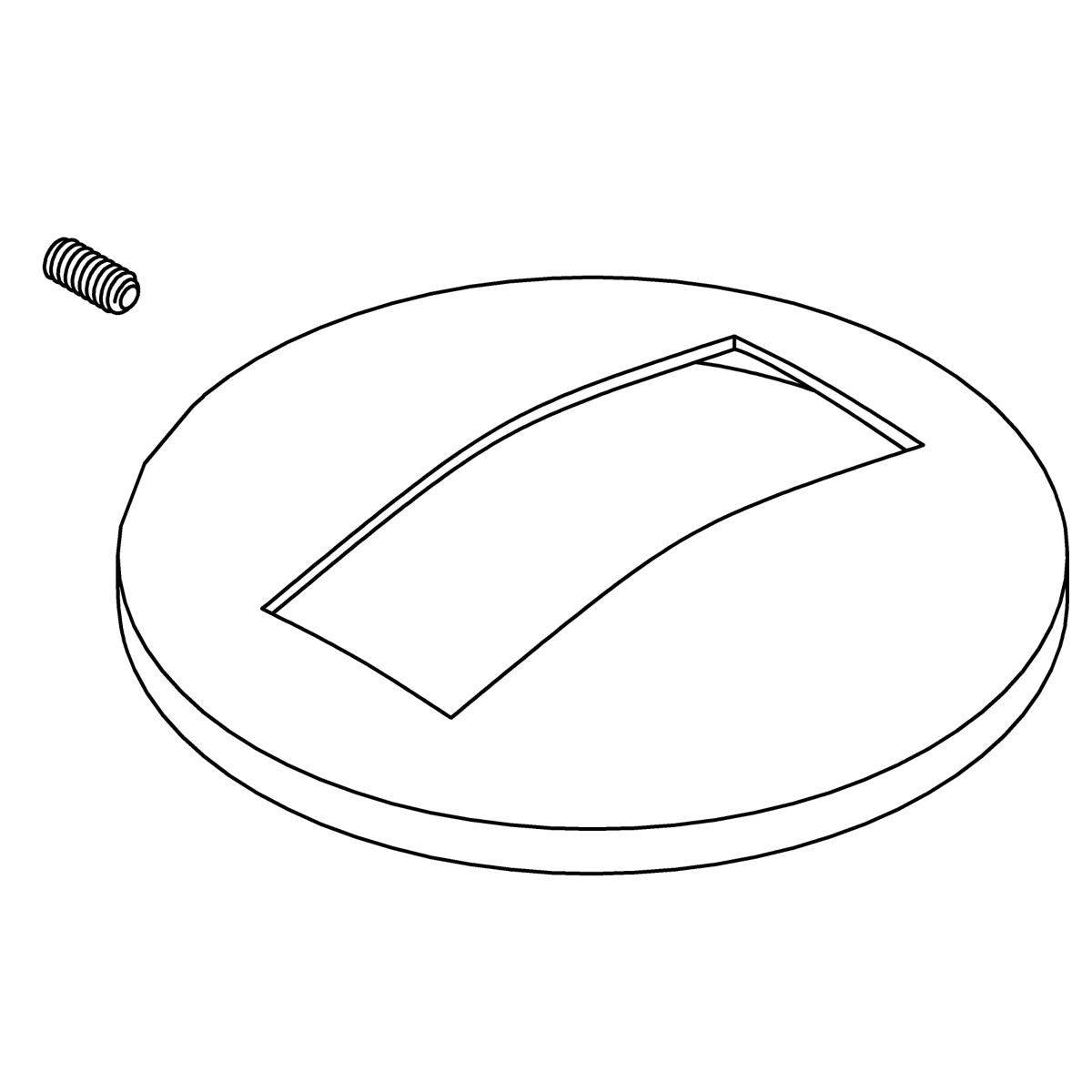 KOHLER Escutcheon Kit - Matte Black, K-1397223-BL