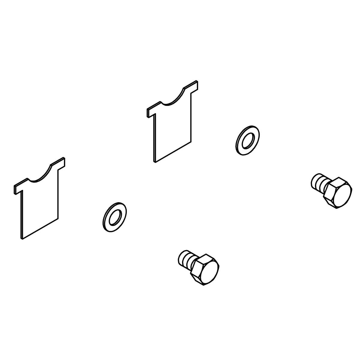 KOHLER Bridge Bracket Hardware Kit, K-1399477