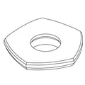 KOHLER Escutcheon, Hdsr - Matte Black, K-1402161-BL