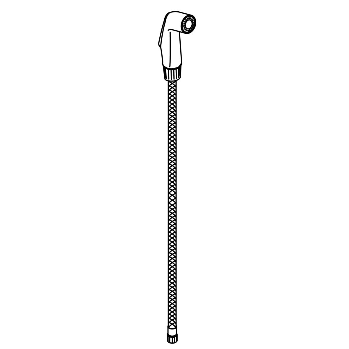 KOHLER Assembly, Side Spray - Vibrant Stainless, K-1404674-VS