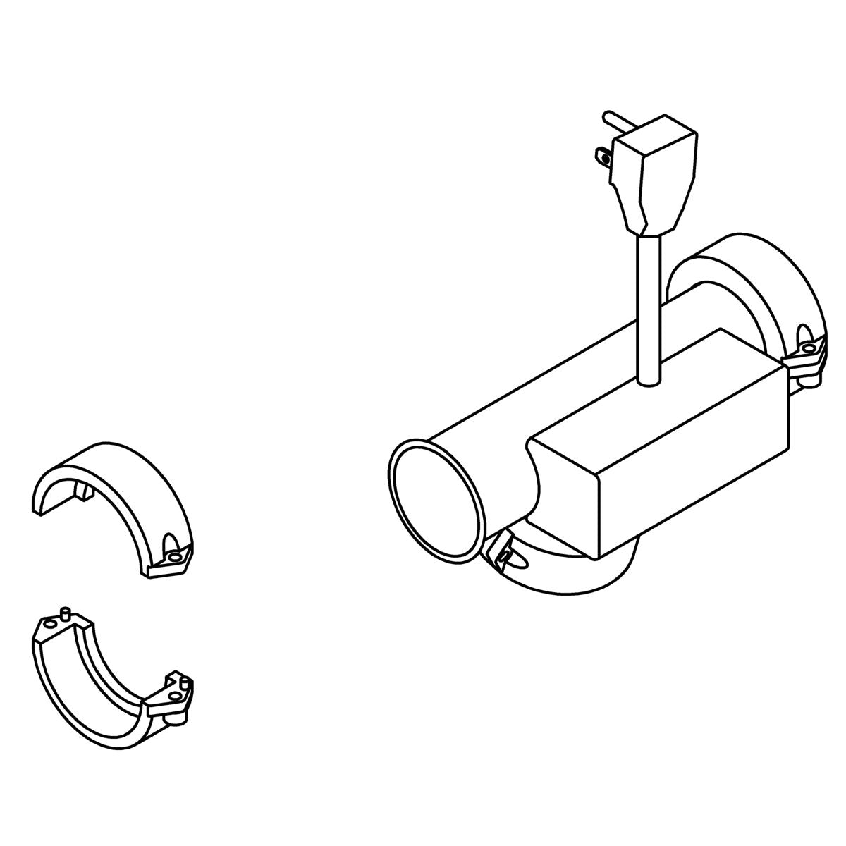 KOHLER Heater, T-Style, 120V, K-1404760