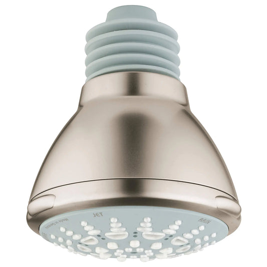 GROHE 27068EN0 Relexa 100 Shower Head, 4" - 5 Sprays, 2.5 gpm - Brushed Nickel