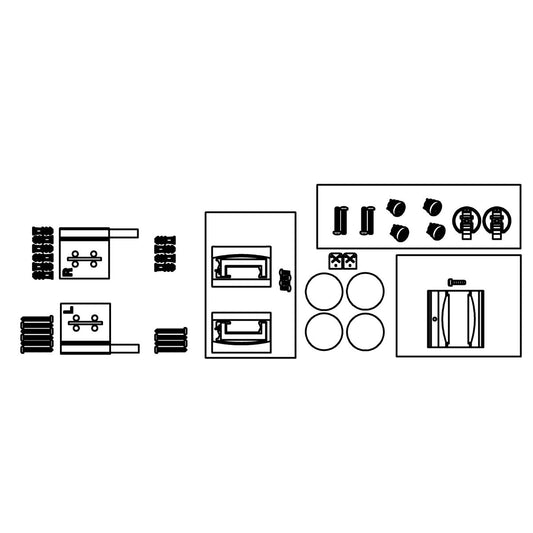 KOHLER Hardware Kit - Vibrant Brushed Nickel, K-1406020-BN