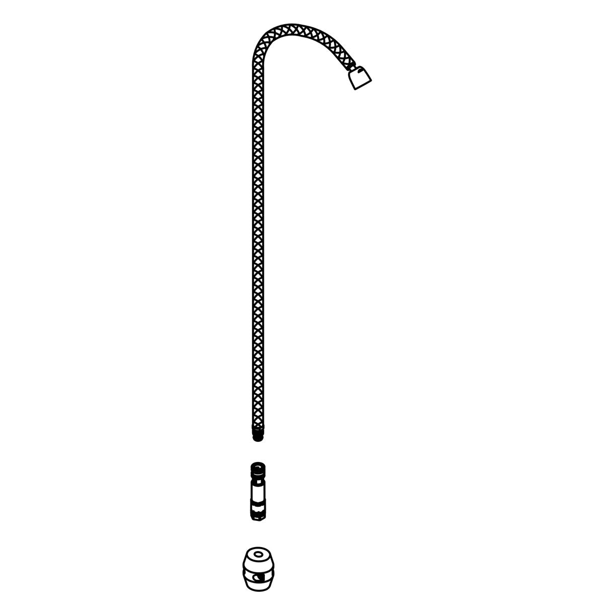 KOHLER Spray Hose Kit, K-1407350