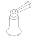 KOHLER Assembly, Handle, Service - Polished Chrome, K-1407358-CP