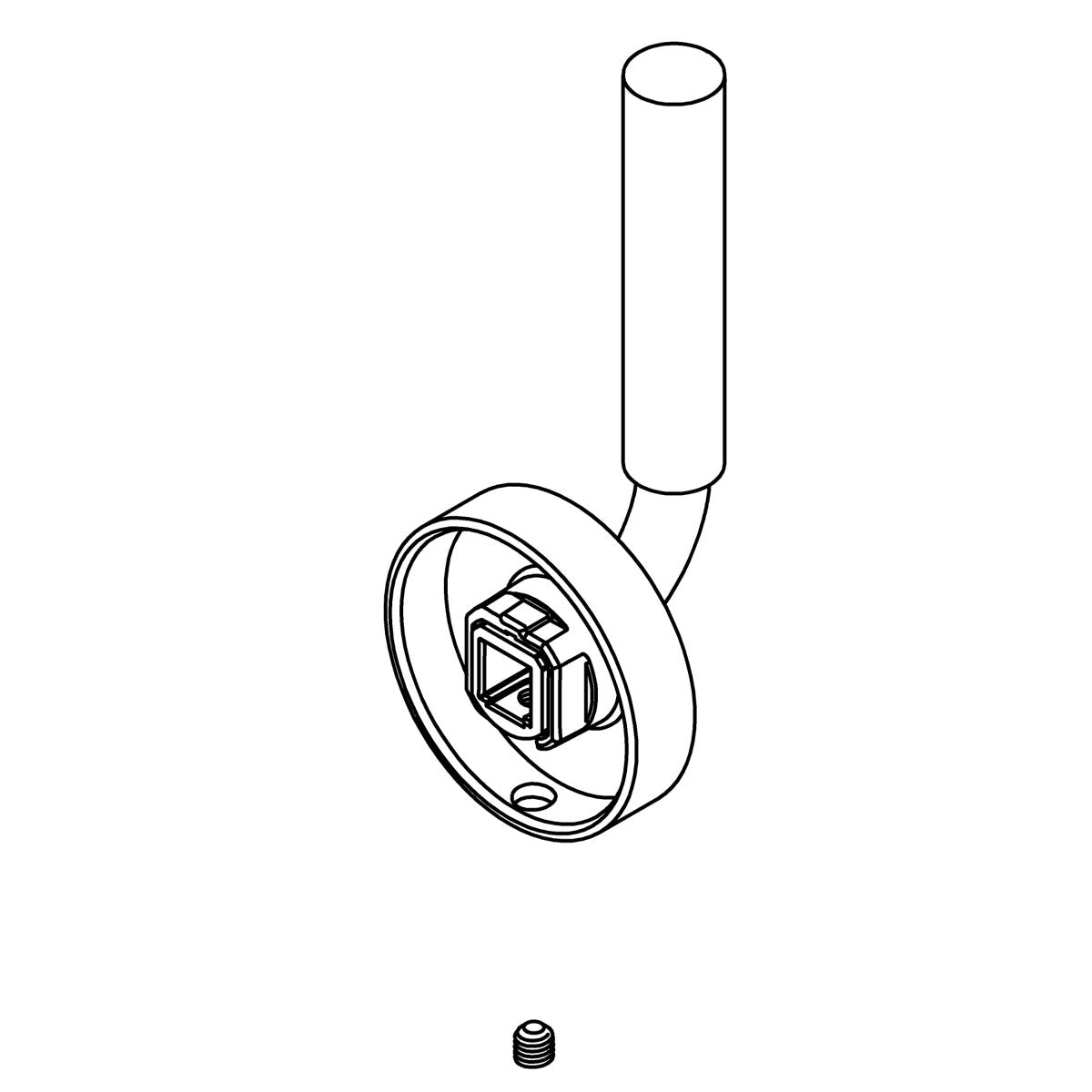 KOHLER Handle Service Kit - Matte Black, K-1407504-BL