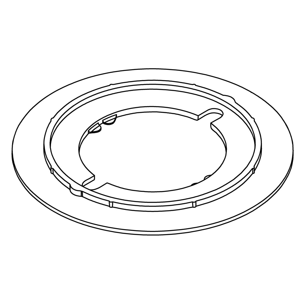 KOHLER Escutcheon Kit, K-1407505