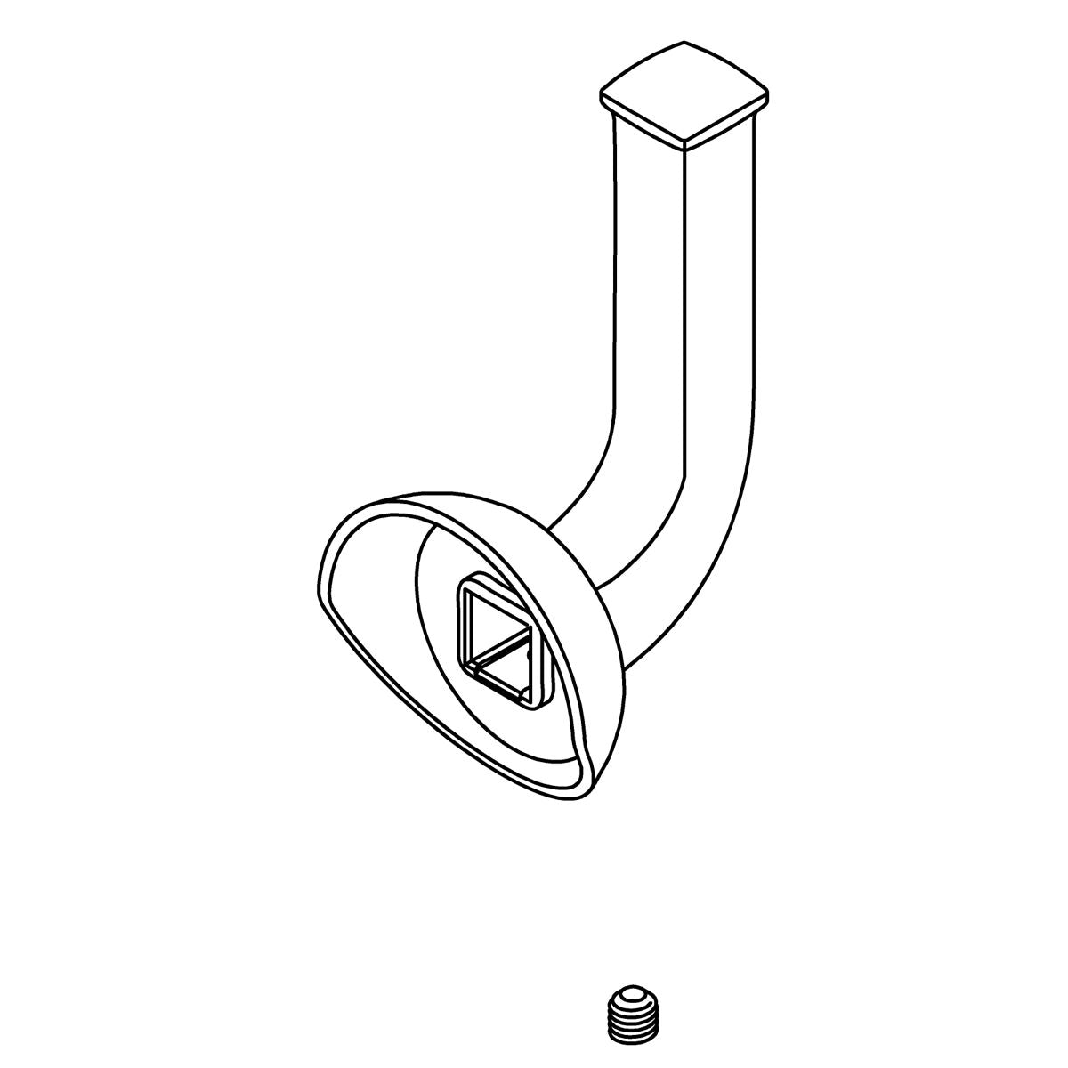 KOHLER Handle Service Kit - Polished Chrome, K-1407530-CP