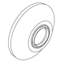 KOHLER Escutcheon , Transfer - Matte Black, K-1407888-BL