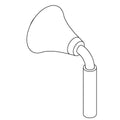 KOHLER Handle Assembly, Transfer Valve - Vibrant Brushed Moderne Brass, K-1407893-2MB