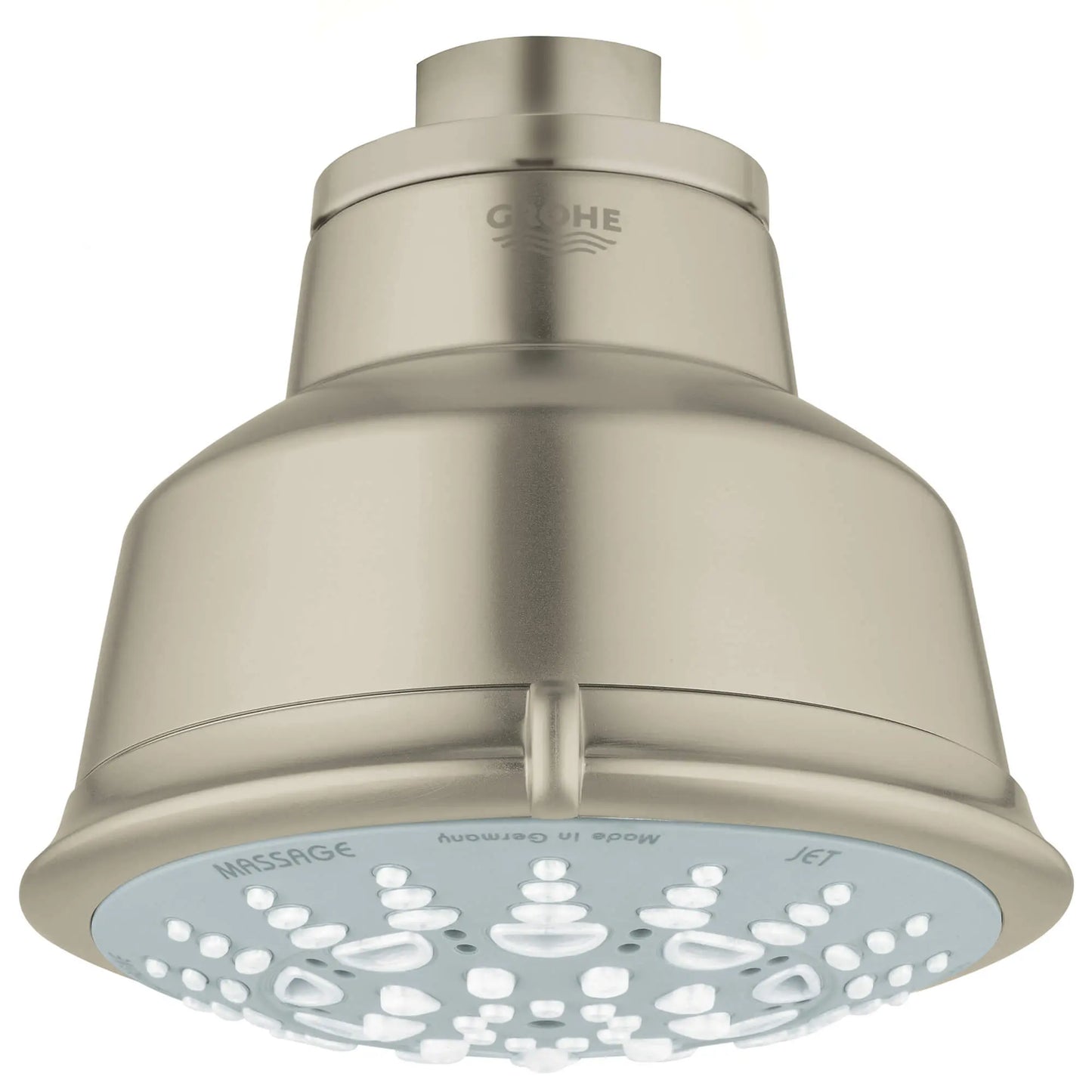 GROHE 27126EN1 Relexa 100 Shower Head, 4" - 5 Sprays, 2.5 gpm - Brushed Nickel