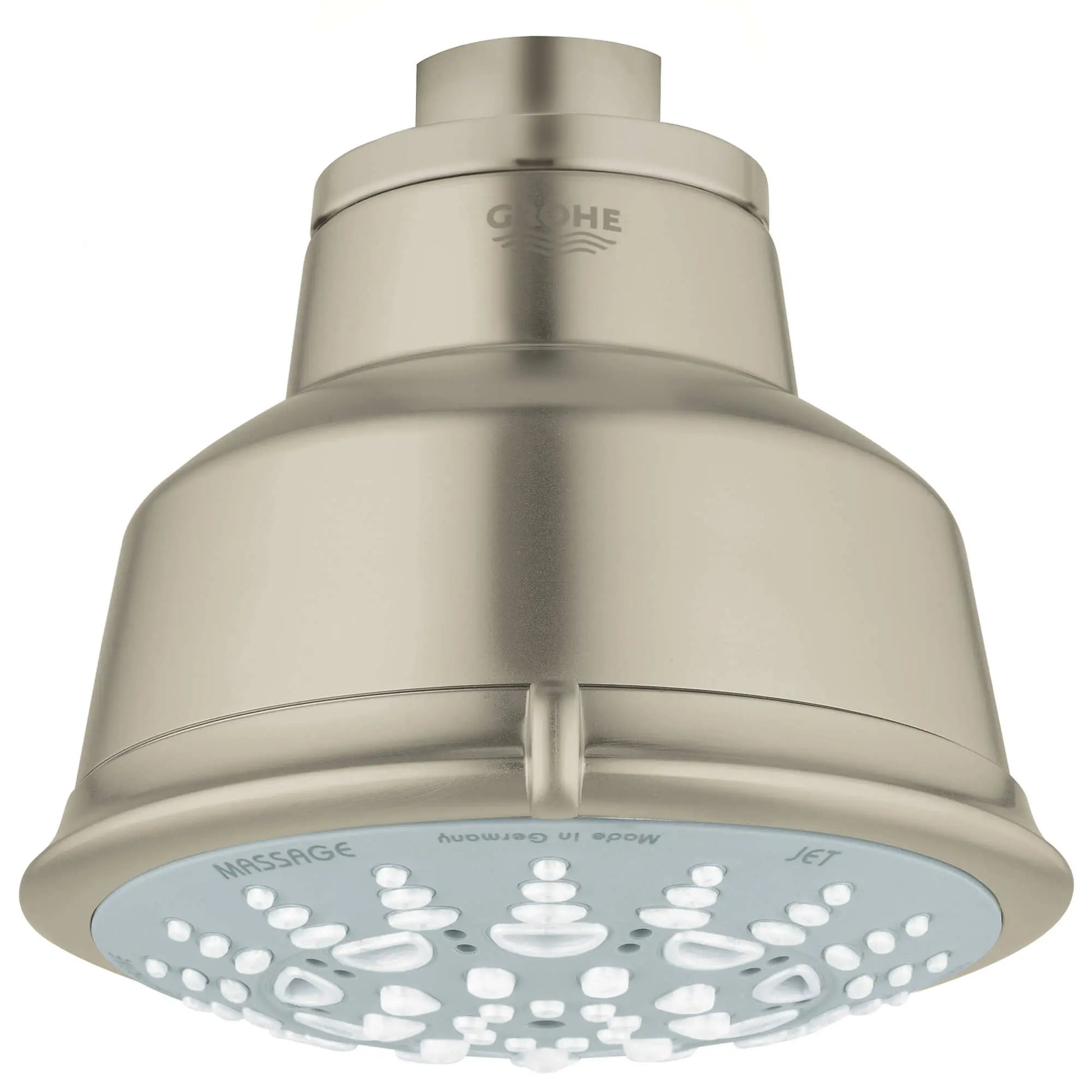GROHE 27126EN1 Relexa 100 Shower Head, 4" - 5 Sprays, 2.5 gpm - Brushed Nickel