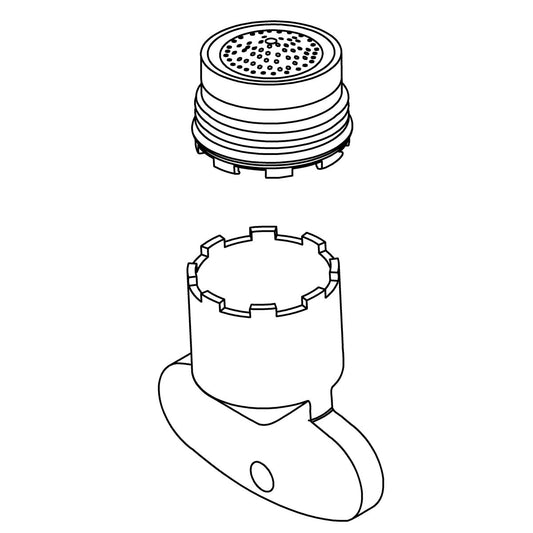 KOHLER Aerator Kit, 2.5 Gpm, K-1408312