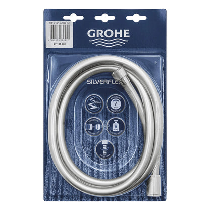 GROHE 27137000 Universal 79" Flex Shower Hose - Chrome