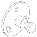 KOHLER Plate, Wall Mount, Grab Bar, K-1409548