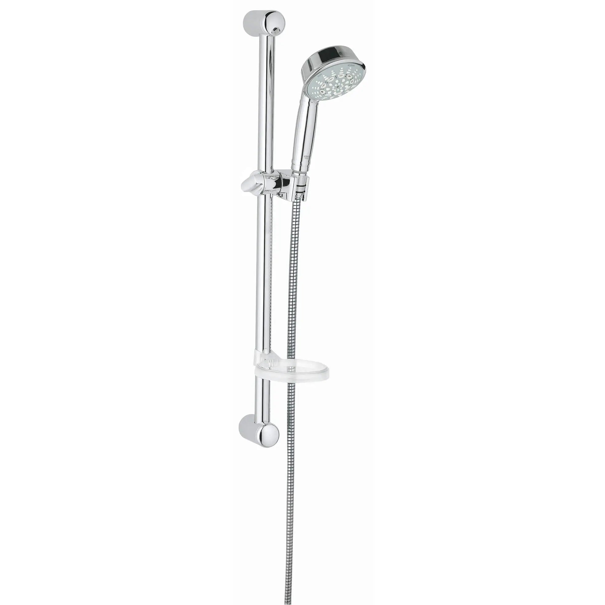 GROHE 27142000 Relexa 24" Shower Slide Bar Kit - 5 Sprays, 2.5 gpm - Chrome