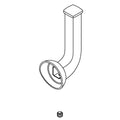 KOHLER Handle Kit - Vibrant Brushed Moderne Brass, K-1409945-2MB