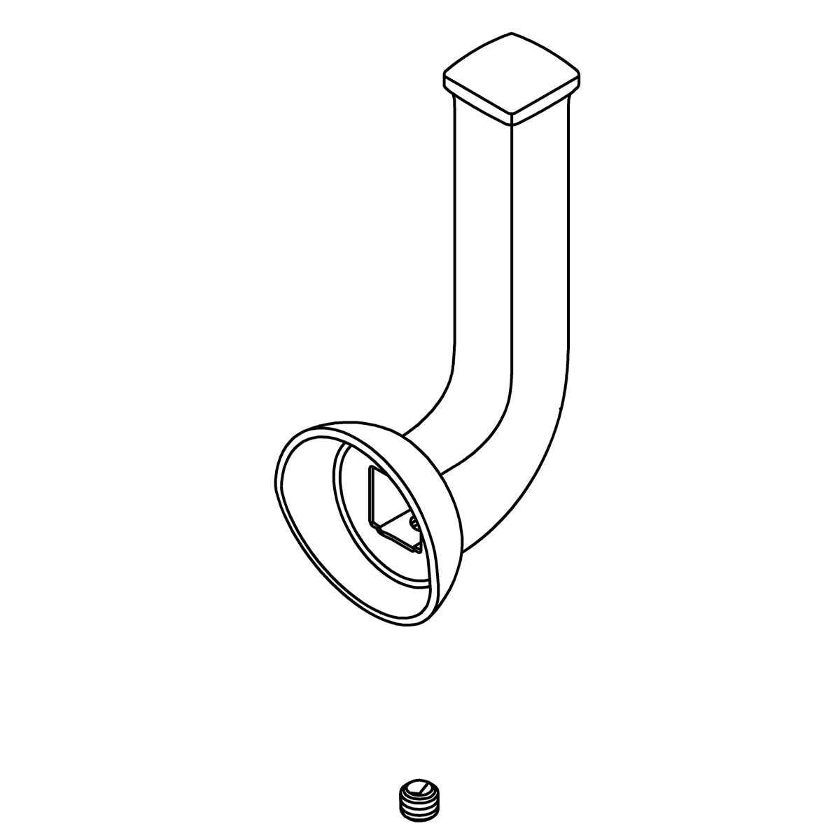 KOHLER Handle Kit - Vibrant Brushed Moderne Brass, K-1409945-2MB