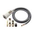 MOEN 141044W Wand Hose Kit - Glacier