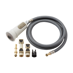 MOEN 141044W Wand Hose Kit - Glacier