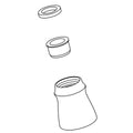 KOHLER Aerator Kit - Vibrant Stainless, K-1412554-VS