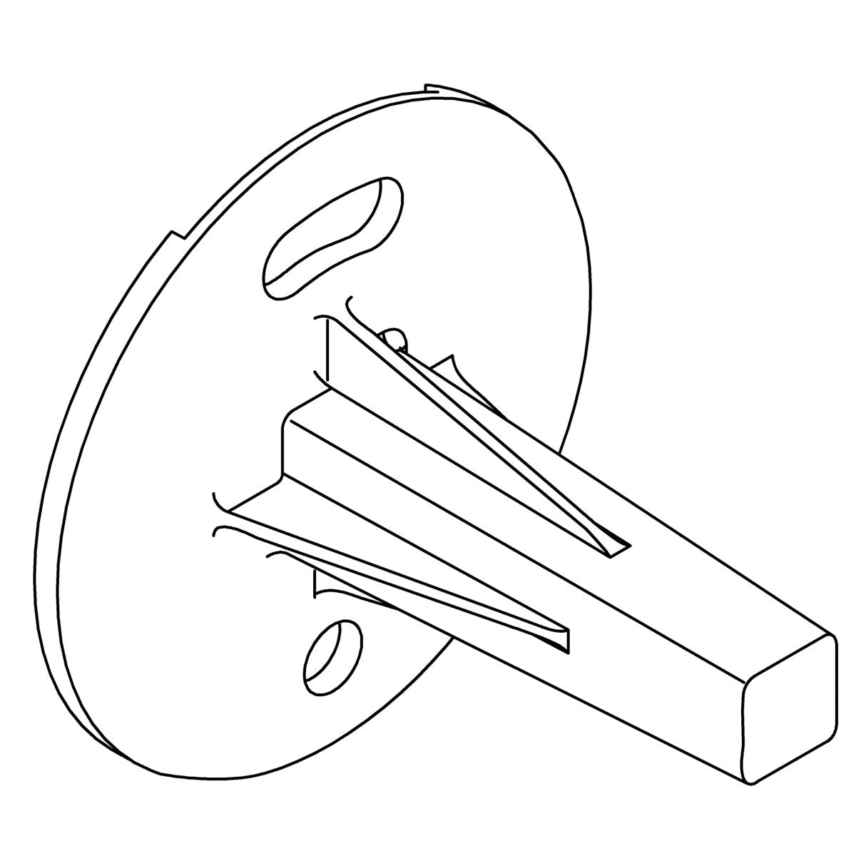 KOHLER Plate, Wall Mount, K-1413090