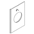 KOHLER Icon Trim Plate - Vibrant Titanium, K-1413566-TT