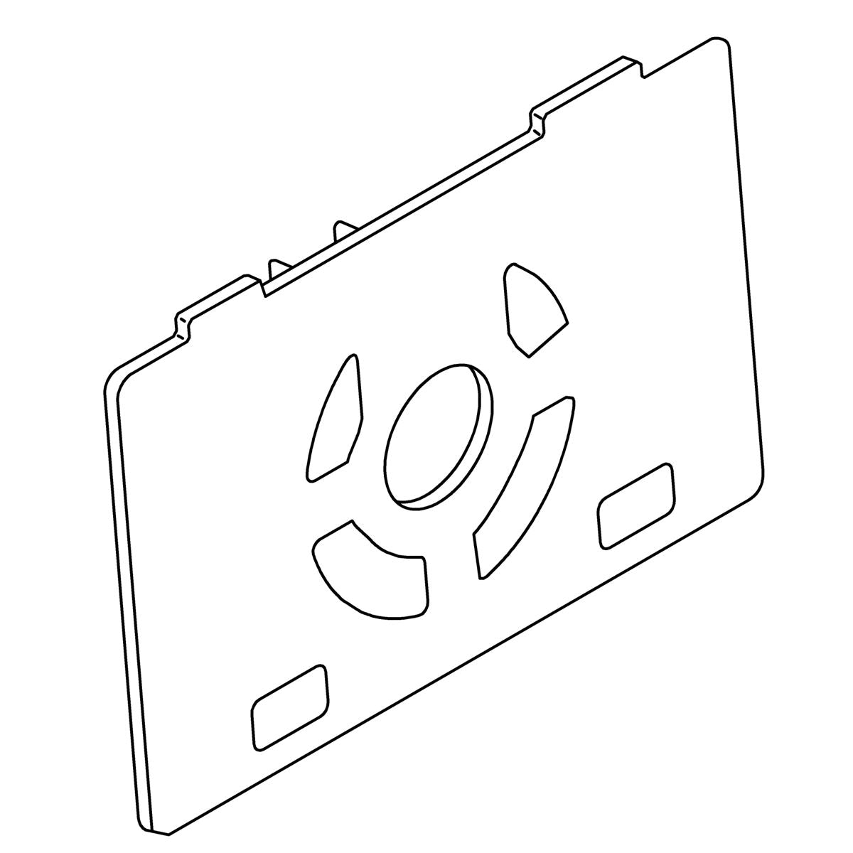 KOHLER K-1418249 Plate, Mounting