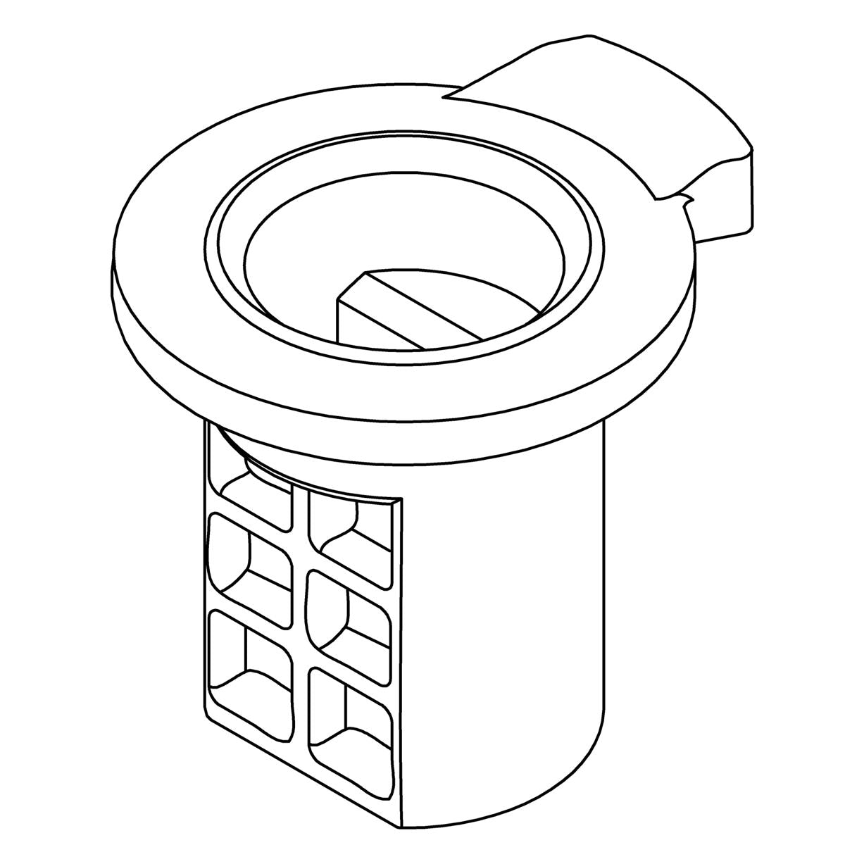 KOHLER K-1418459 Lid Damper Axis