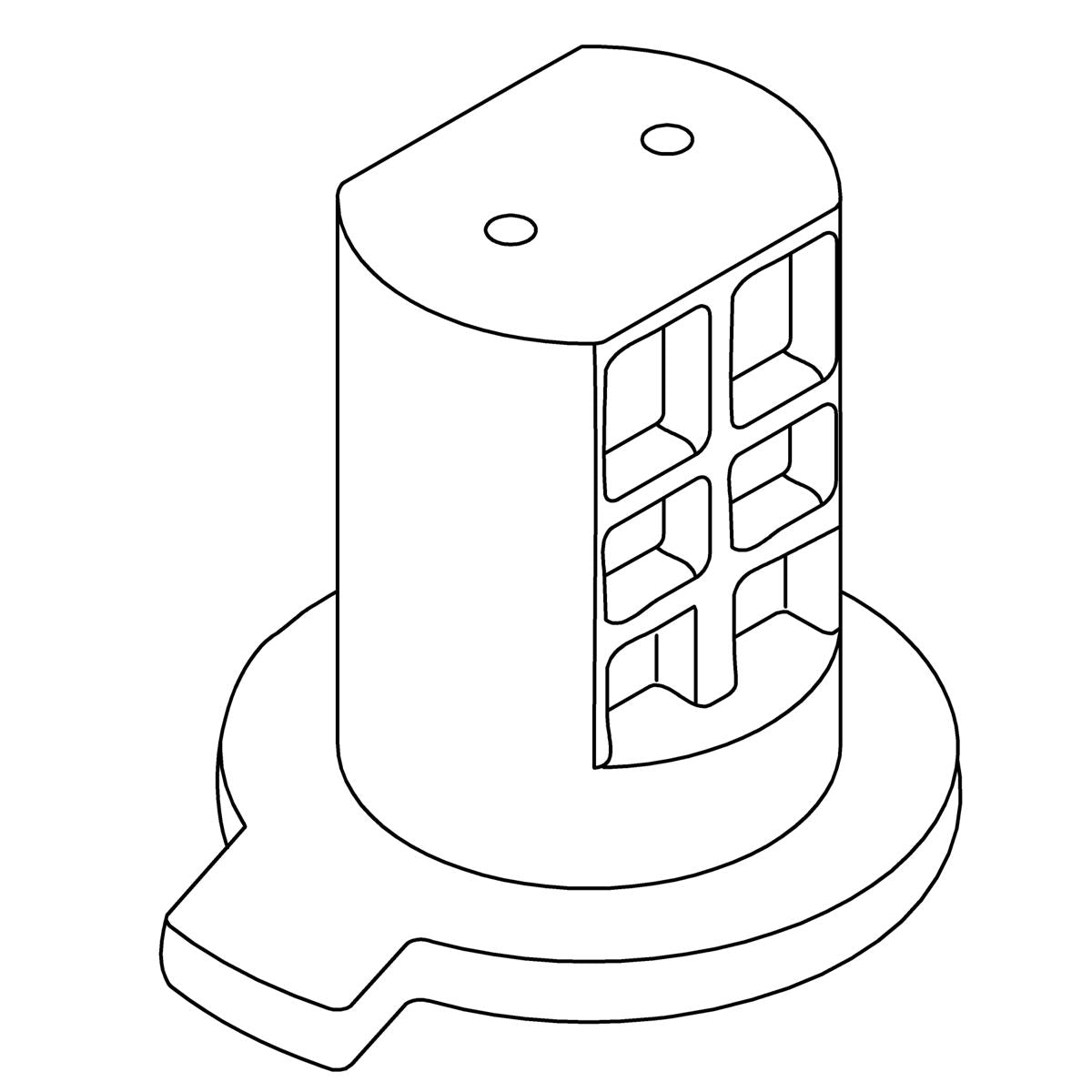 KOHLER K-1418460 Seat Damper Axis