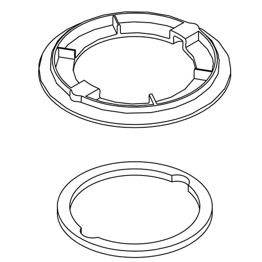 KOHLER Flange Kit - Vibrant Stainless, K-1419720-VS