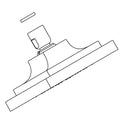 KOHLER Showerhead Assembly 1.75 Gpm - Matte Black, K-1420509-BL