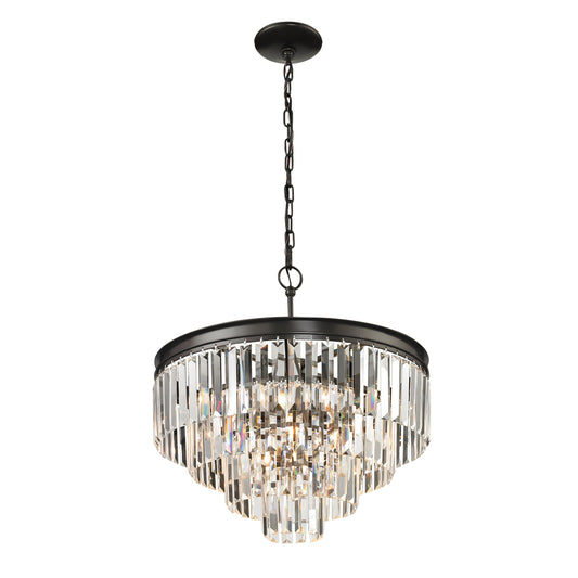 ELK SHOWROOM 14213/4+1 Palacial 20'' Wide 5-Light Chandelier - Oil Rubbed Bronze