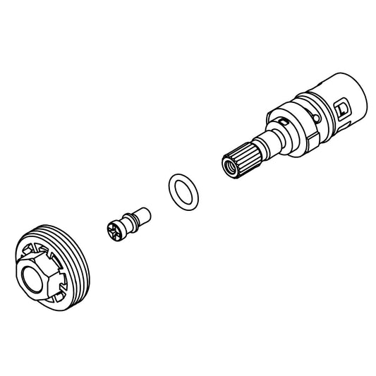 KOHLER K-1421944 Service Kit, Valve, Hot