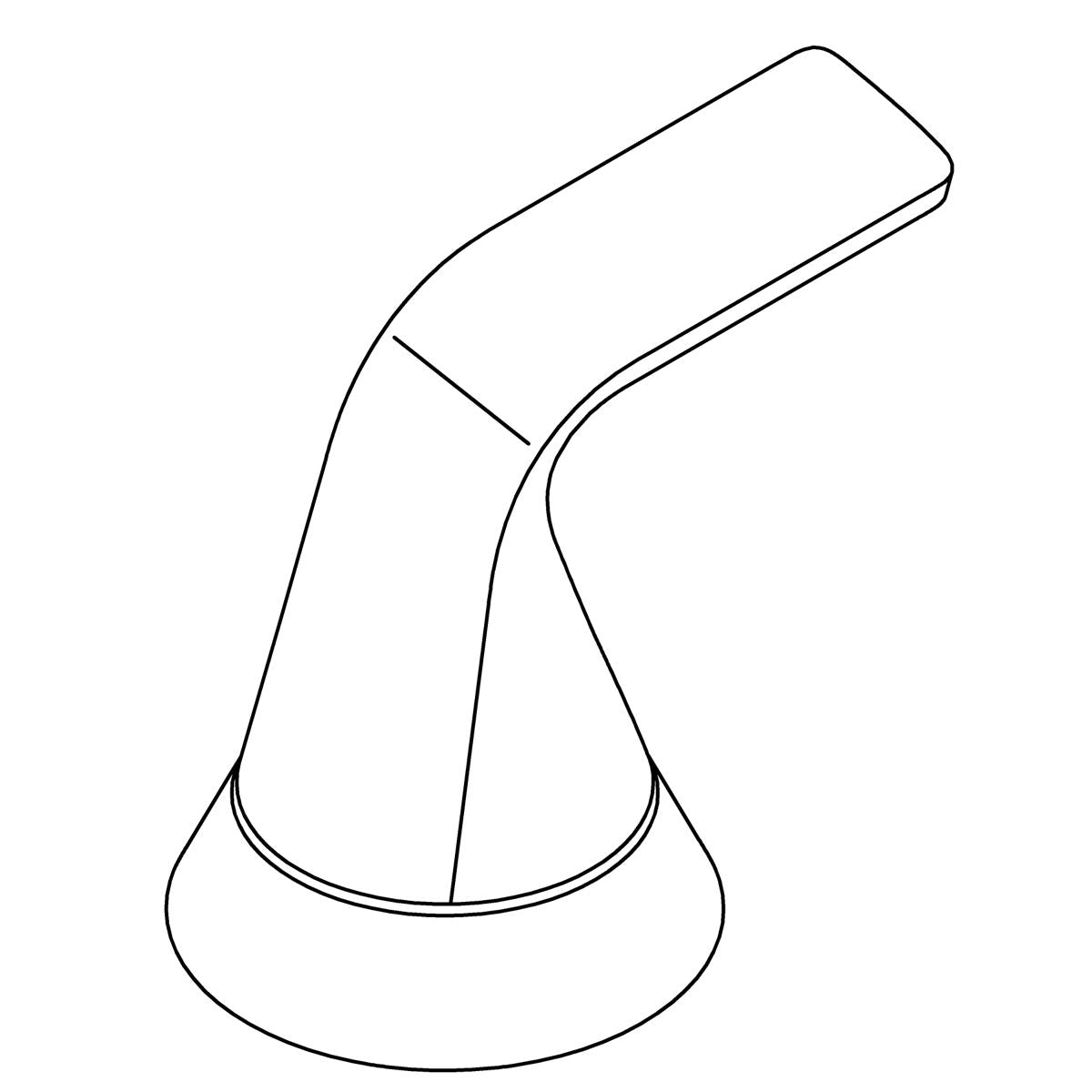 KOHLER Handle Assembly, Right - Matte Black, K-1422698-BL