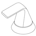 KOHLER Handle Assembly, Left - Matte Black, K-1422699-BL