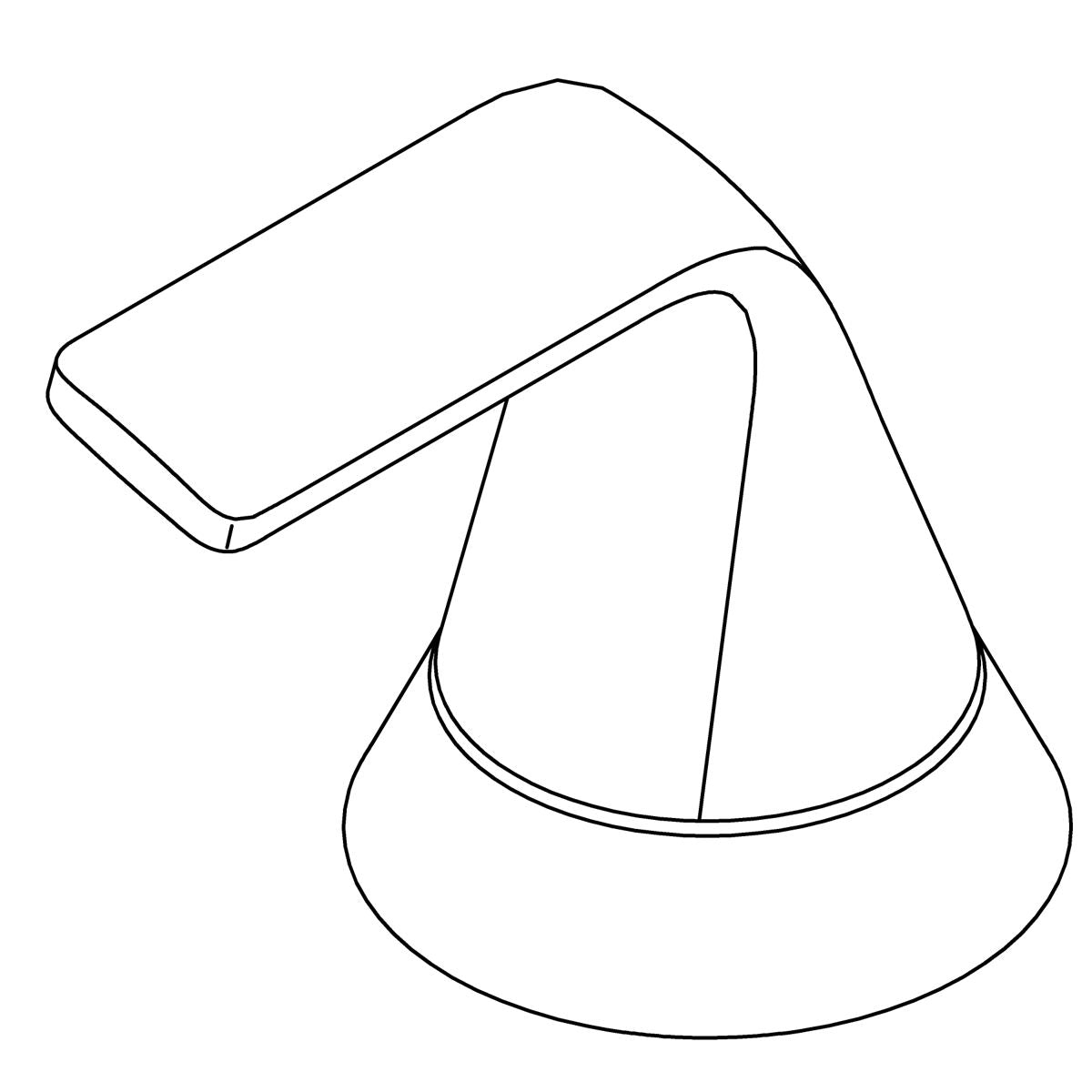 KOHLER Handle Assembly, Left - Matte Black, K-1422699-BL