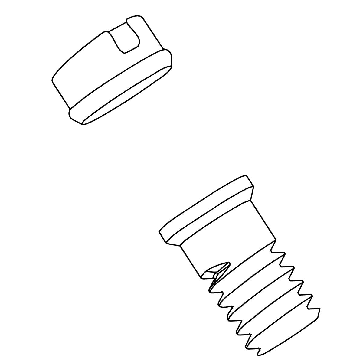 KOHLER Kit, Mounting Screw, K-1422703