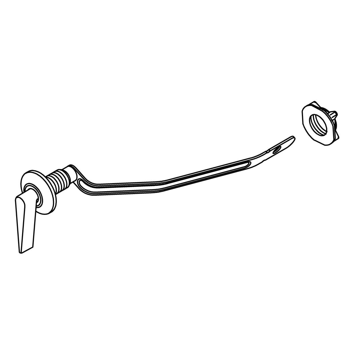KOHLER Trip Lever Kit - Polished Chrome, K-1422719-CP