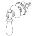 KOHLER Trip Lever - Polished Chrome, K-1422735-CP