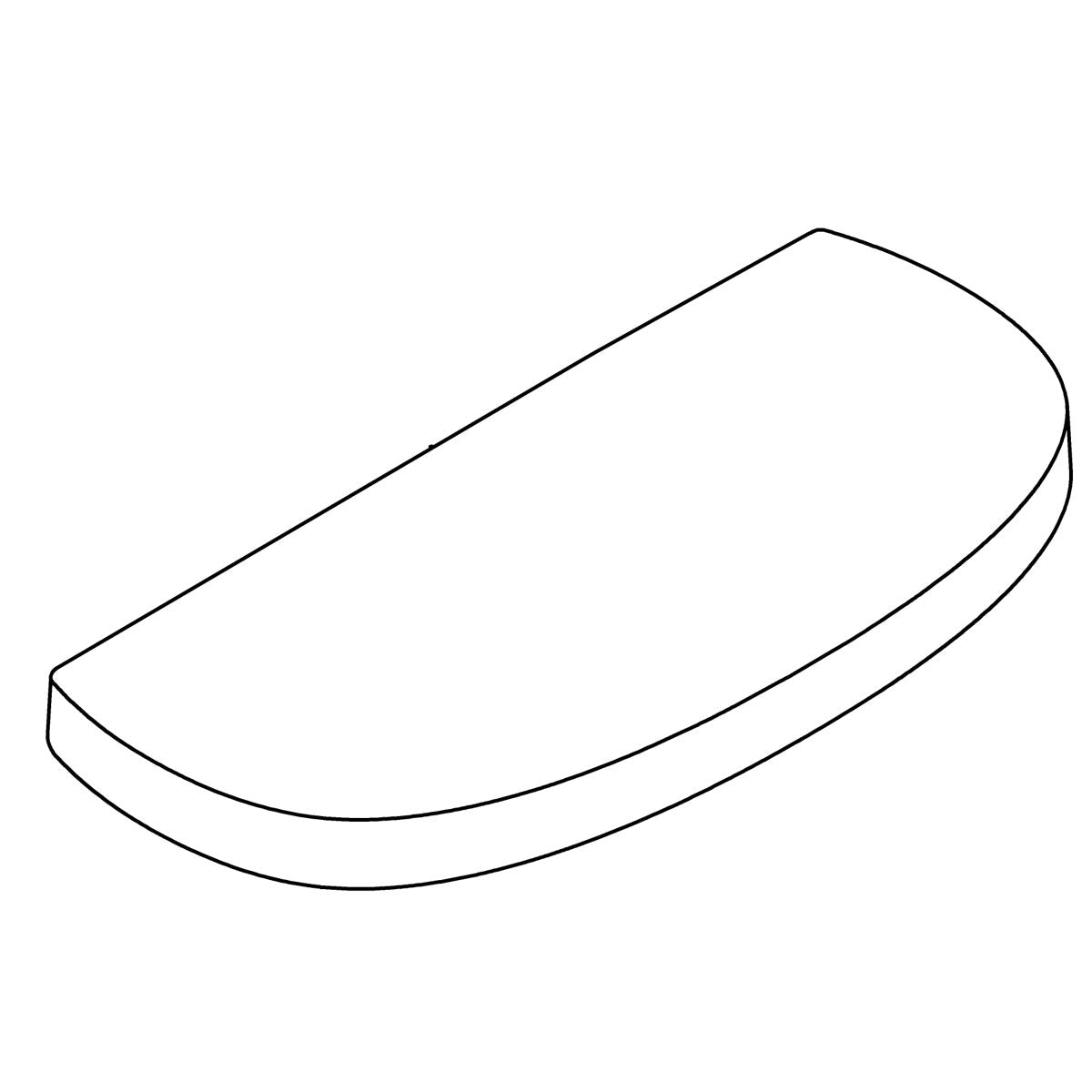 KOHLER Cover, Tank, Toilet - White, K-1422818-0