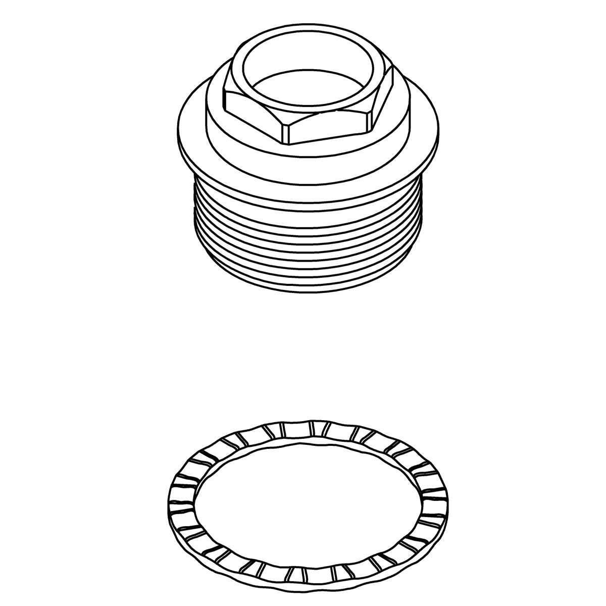 KOHLER Valve Nut Kit, K-1423239
